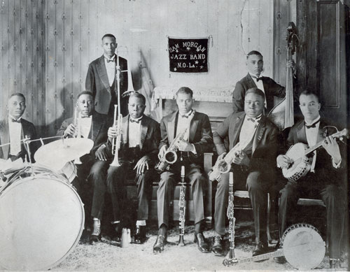Sam Morgan Jazz Band, shown here c. 1927