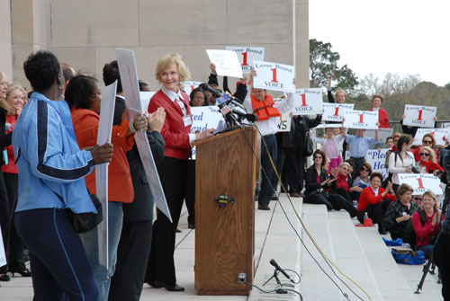 Citizens for 1 Greater New Orleans rally