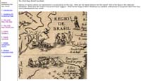 The 1562 Map: Detail Cannibals for Diego Gutiérrez, Americae sive qvarta e orbis parties nova et exactissima description